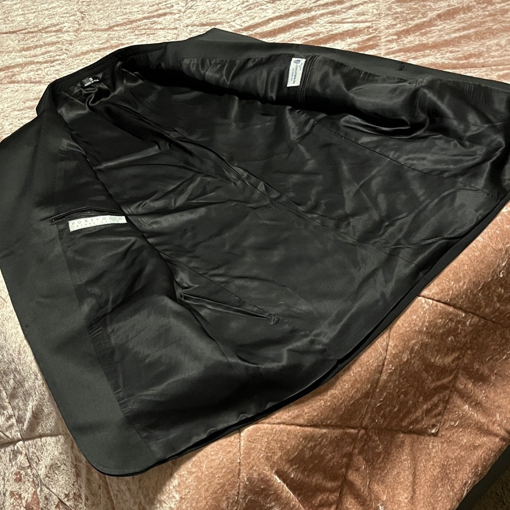 Perry Ellis Black Tuxedo Jacket - Picture 6 of 12